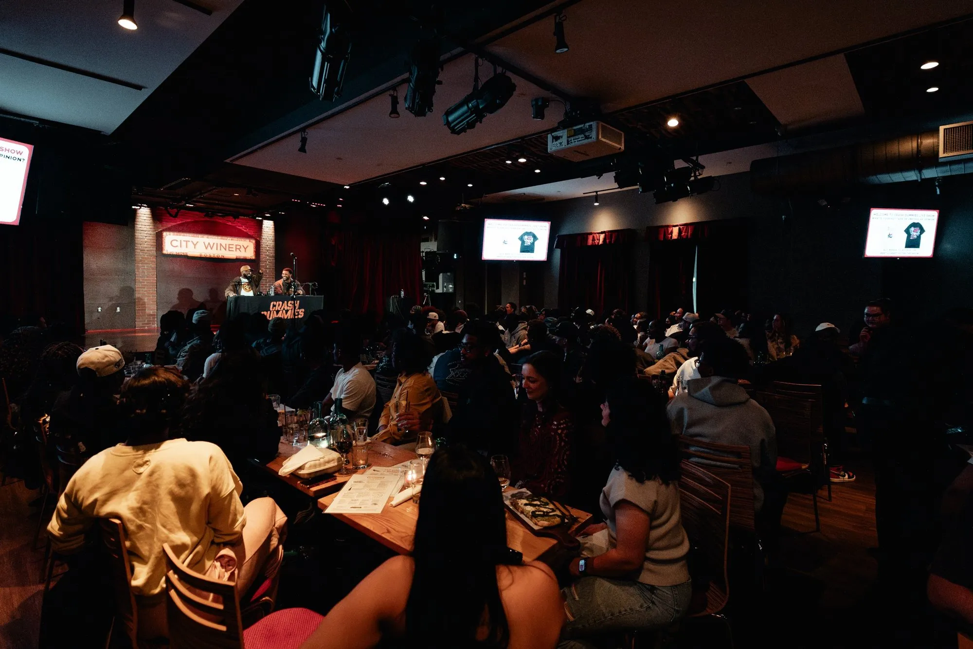 The full house at City Winery Boston